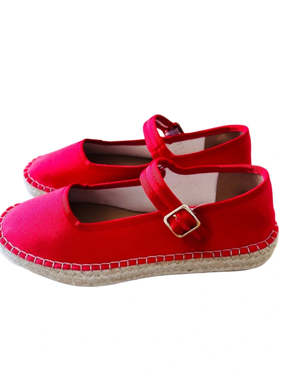 Maeve Mary Jane Espadrille Flats Size 39EU 8US (may run small) NWOT